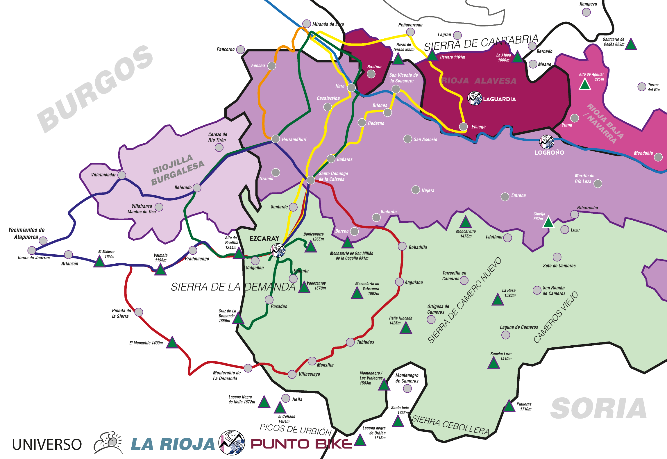 Mapa Ezcaray nivel 3
